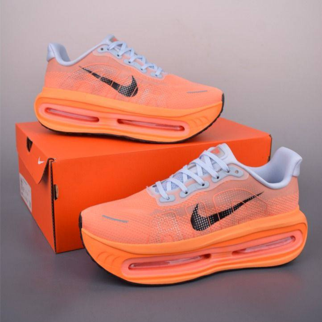 Tênis Nike Vomero Premium - Laranja/Cinza