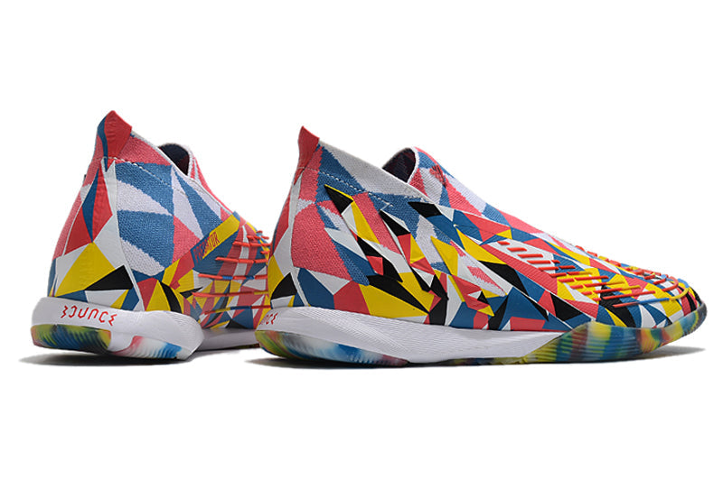Chuteira Adidas Predator Edge + Futsal Geometric