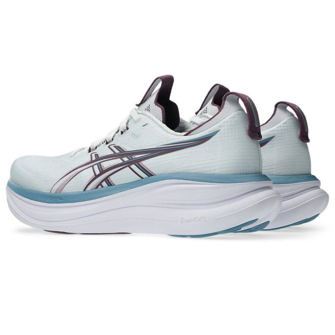 Tênis Asics Gel - Nimbus 28 - Azul Ártico/Roxo Veludo