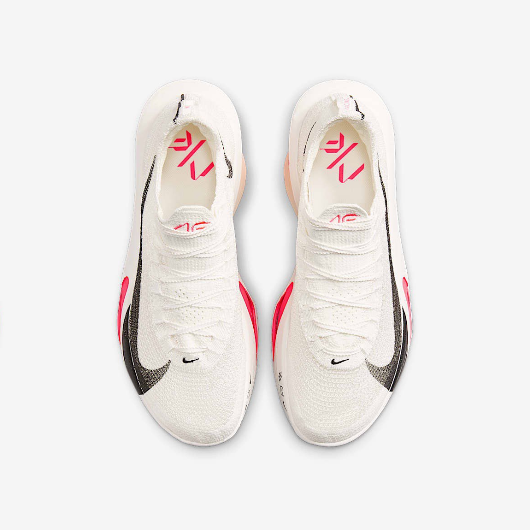 Tênis Nike ZoomX ALPHAFLY Next% 3 - Branco Rose