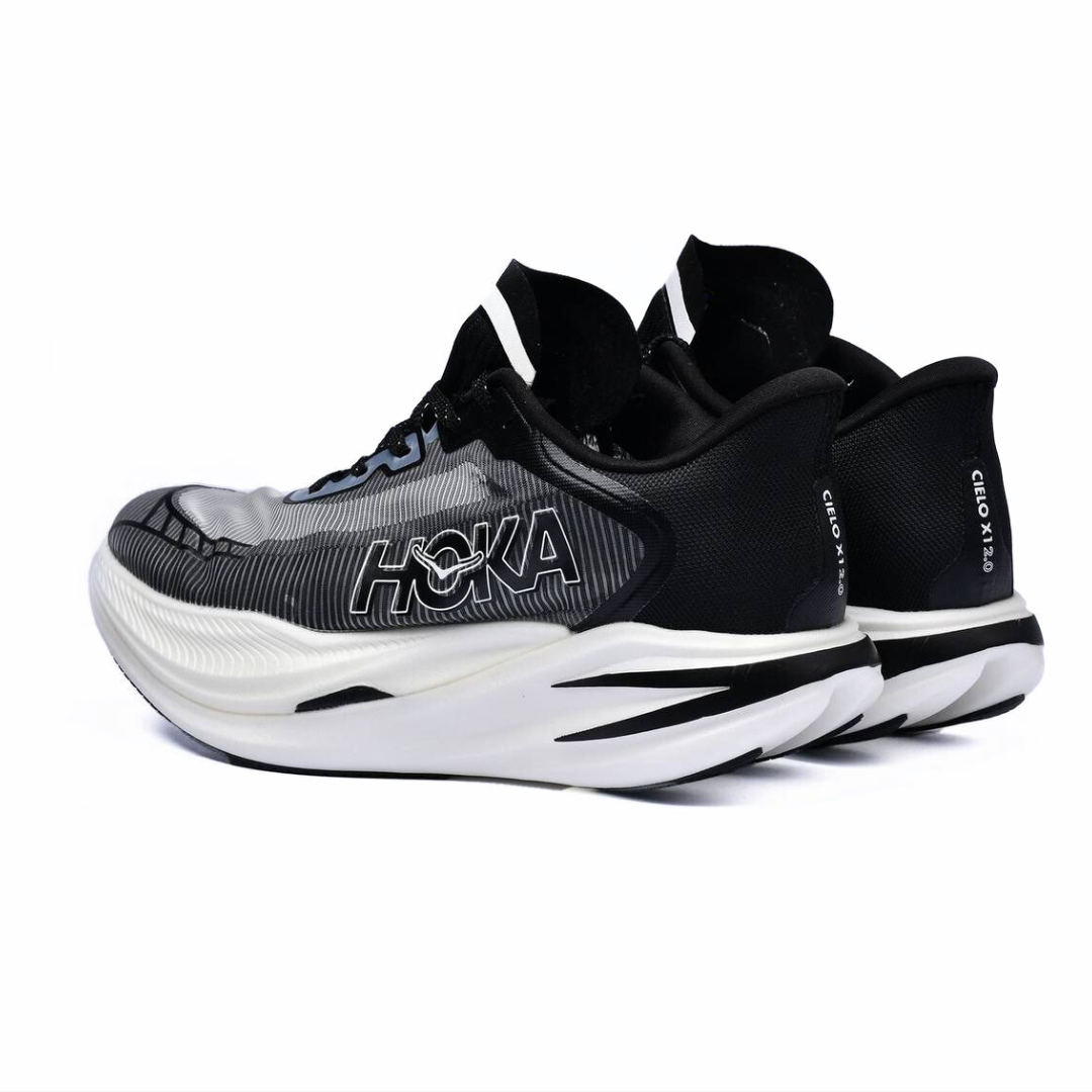 Tênis Hoka Cielo X1 2.0 Unissex - Preto/Branco