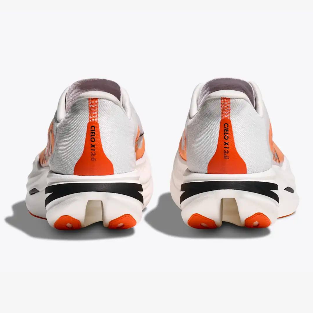 Tênis Hoka Cielo X1 2.0 Unissex - Branco/Vermelho