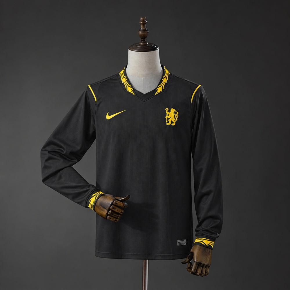 Camisa Nike Chelsea 2026/27 II Manga Longa Torcedor