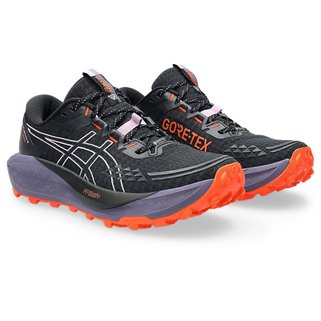 Tênis Asics Gel Trabuco 13 - Preto/Laranja/Roxo