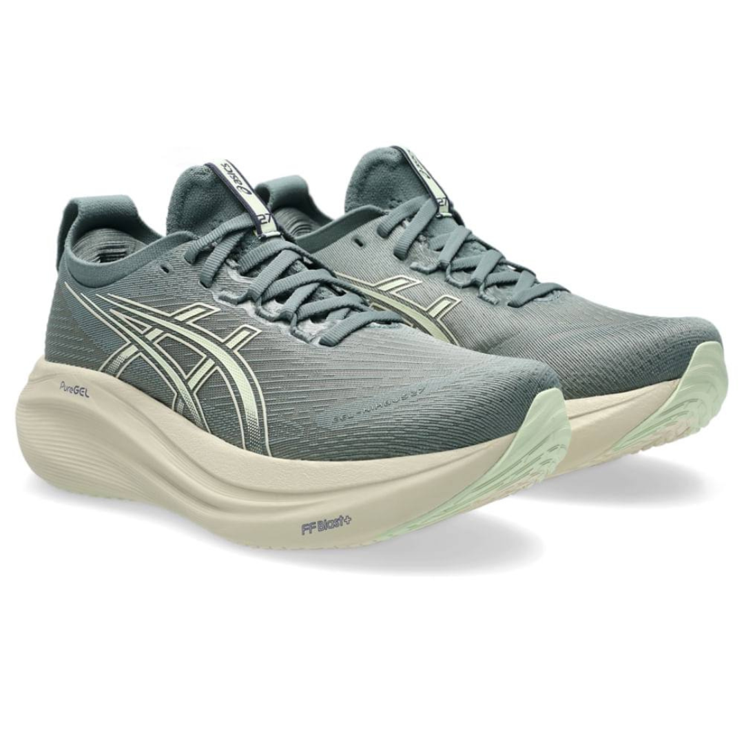 Tênis Asics Gel - Nimbus 27 - Verde/Bege