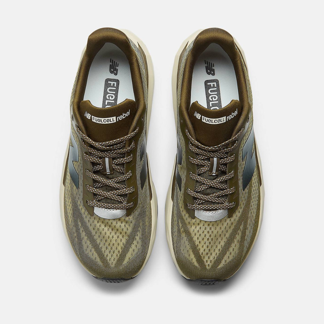 Tênis New Balance Fuelcell Rebel V5 - Verde Oliva