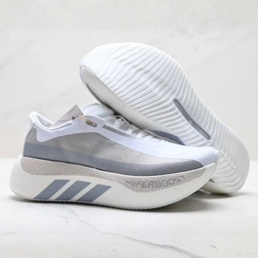 Tênis Adidas Hyperboost Edge - Branco/Cinza