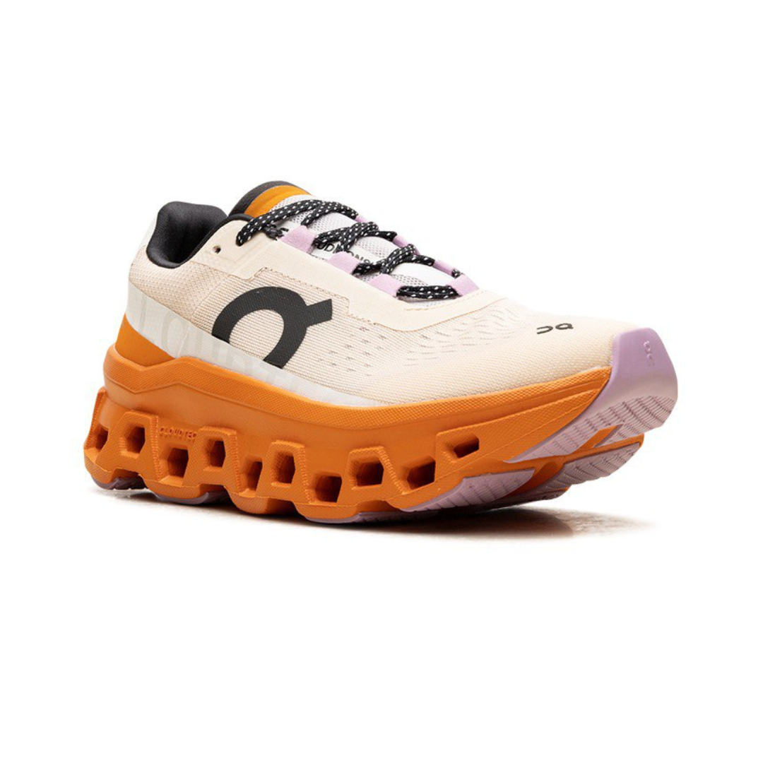 Tênis On Running Cloudmonster WMNS "Fawn Turmeric"