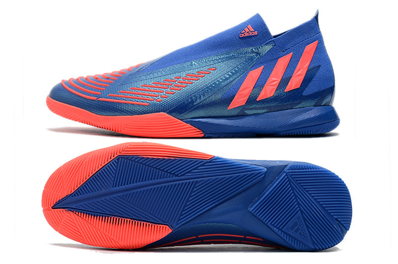 Chuteira Adidas Predator Edge + Futsal Sapphire Edge