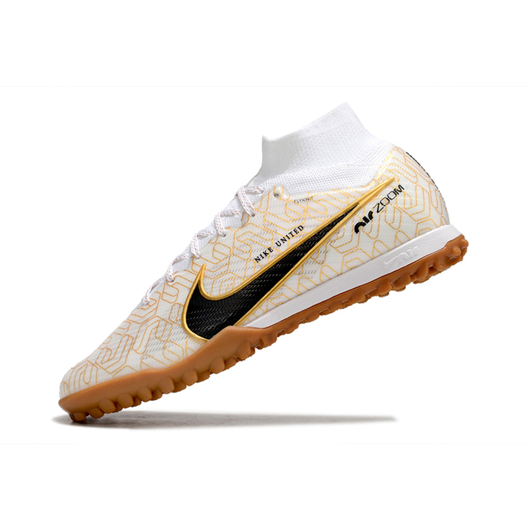 Chuteira Nike Air Zoom Mercurial Superfly 9 Society Elite United Golden