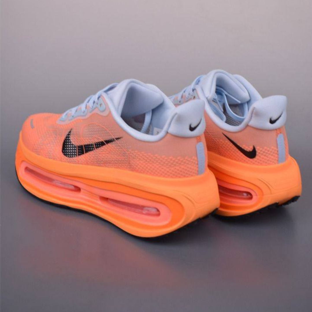 Tênis Nike Vomero Premium - Laranja/Cinza
