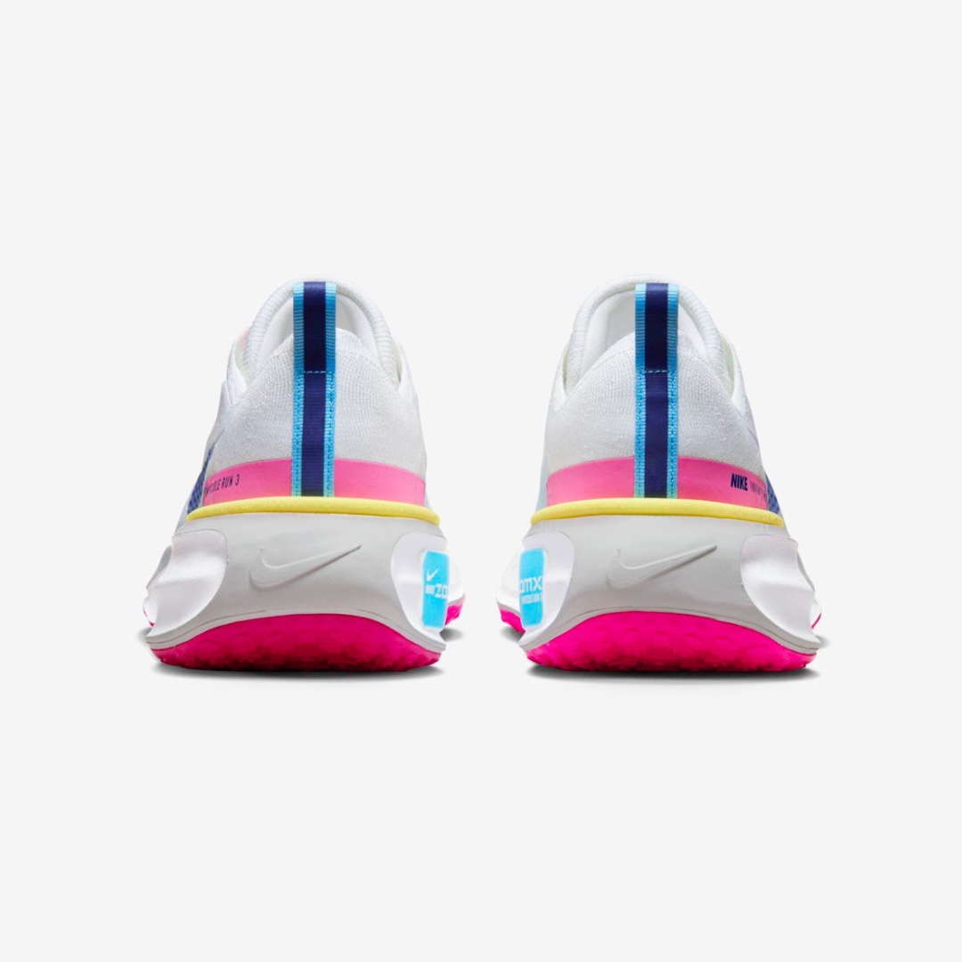 Tênis Nike Invincible Run 3 Branco Rosa