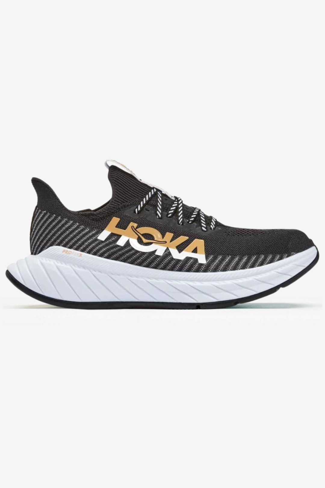 Tênis Hoka Carbon X3 - Preto/Branco