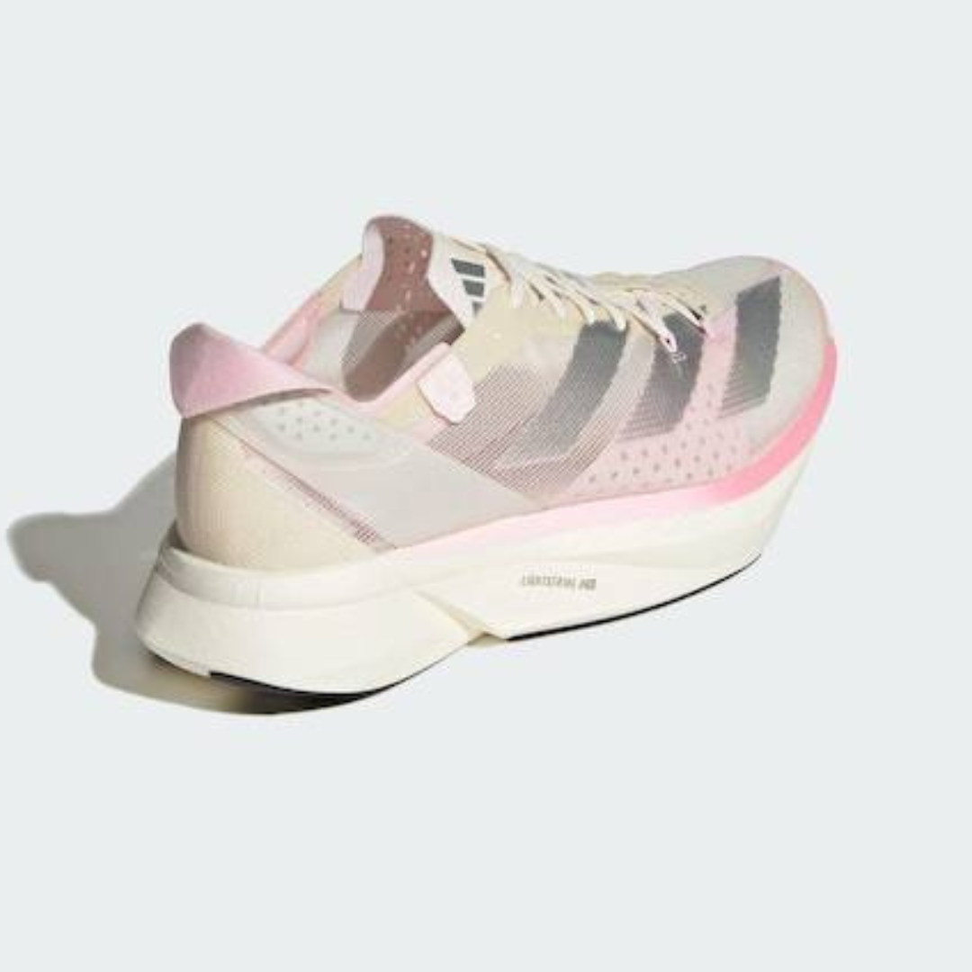 Tênis Adidas Adizero Adios Pro 3 - Branco/Rosa Claro