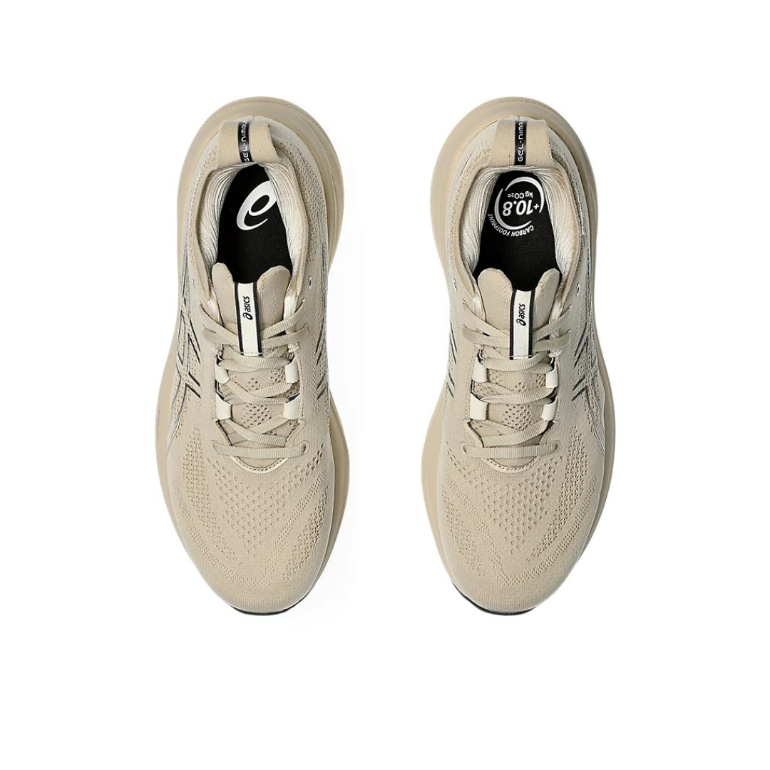 Tênis Asics Gel - Nimbus 26 - Cinza Bege e Preto