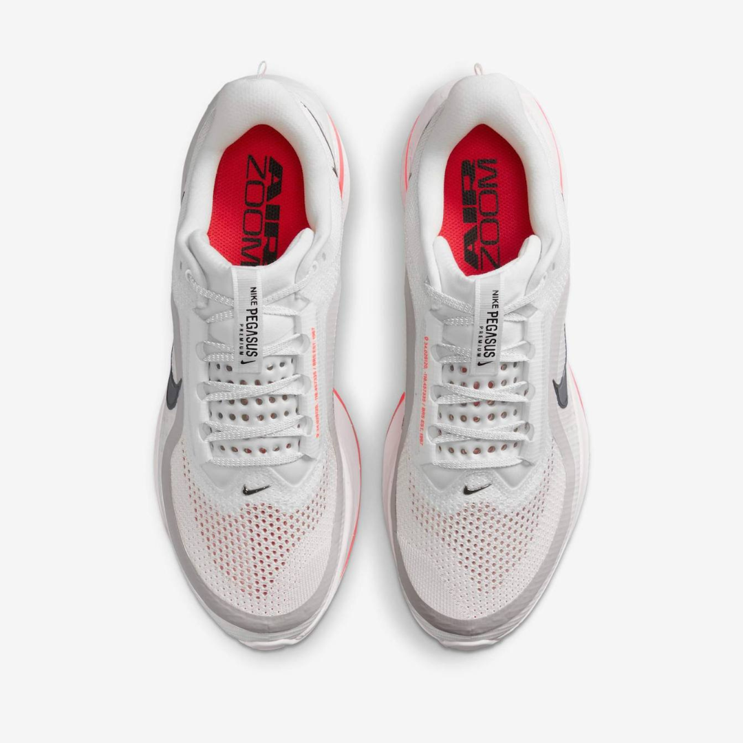 Tênis Nike Pegasus Premium - Branco/Vermelho