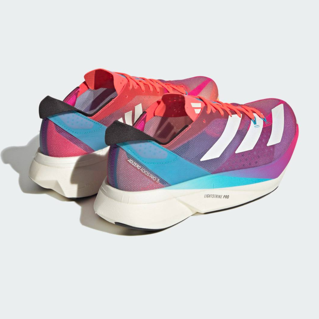 Tênis Adidas Adizero Adios Pro 3 - Signal Pink Cyan
