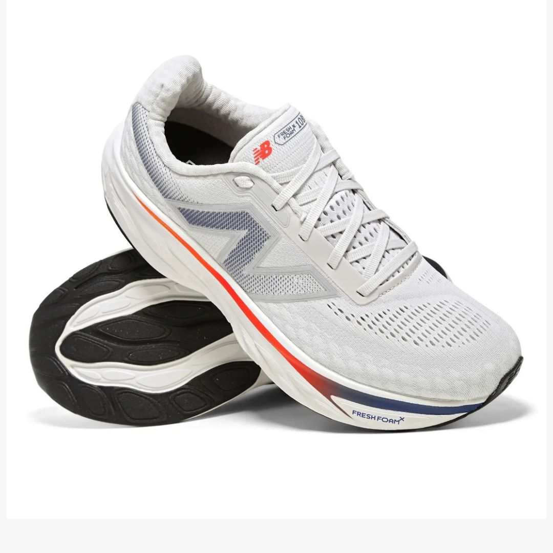 Tênis New Balance Fresh Foam X 1080 V14 - Cinza/Coral