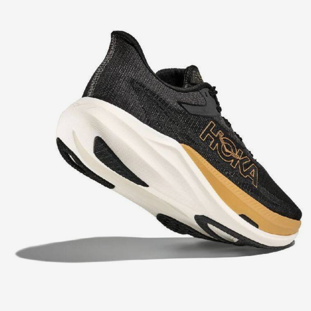 Tênis Hoka Rocket X 3 Unissex - Preto/Dourado