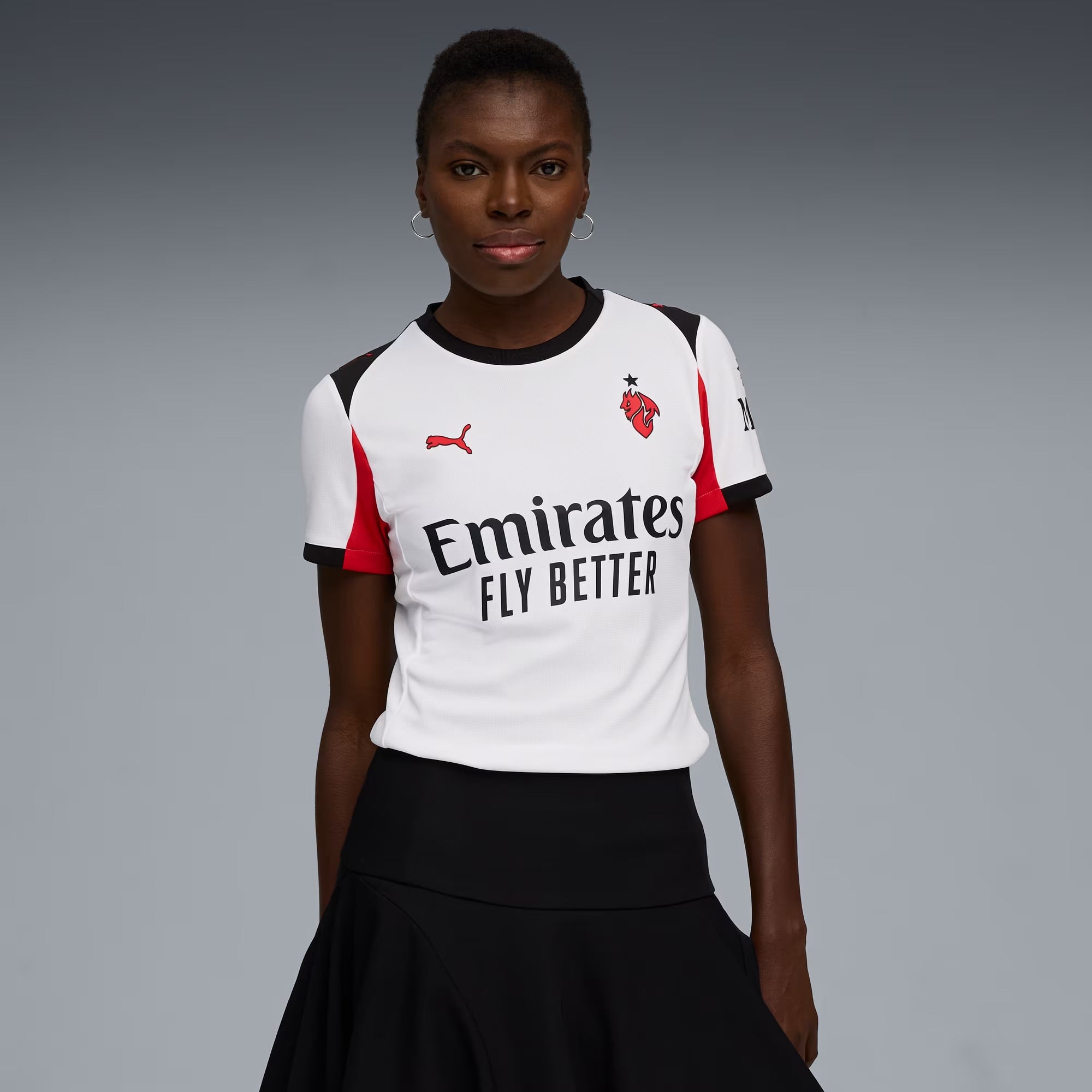 Camisa Feminina Puma AC Milan 2025/26 II