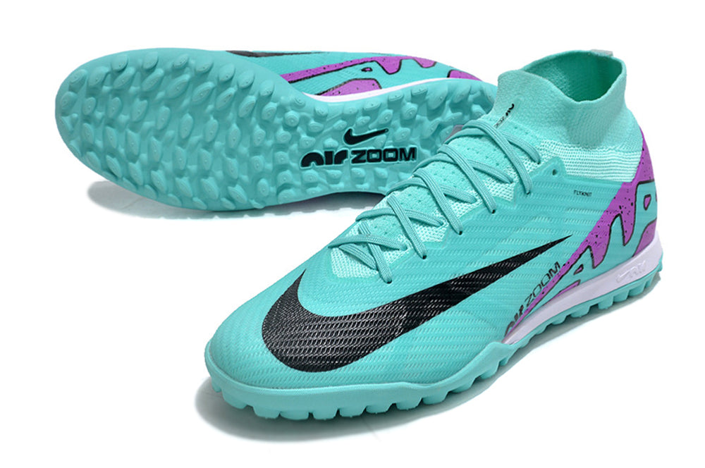 Chuteira Nike Air Zoom Mercurial Superfly 9 Society Elite Peak Ready