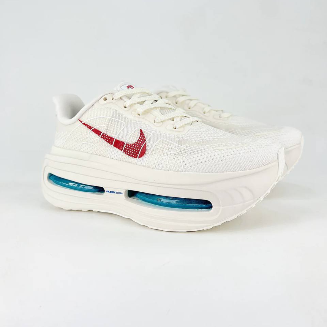 Tênis Nike Vomero Premium - Bege/Vermelho