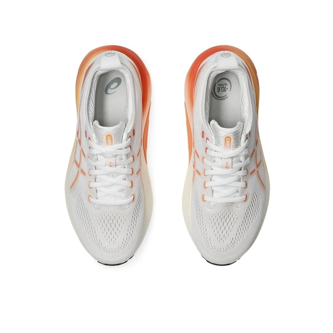 Tênis Asics Gel-Kayano 31 Branco com Laranja