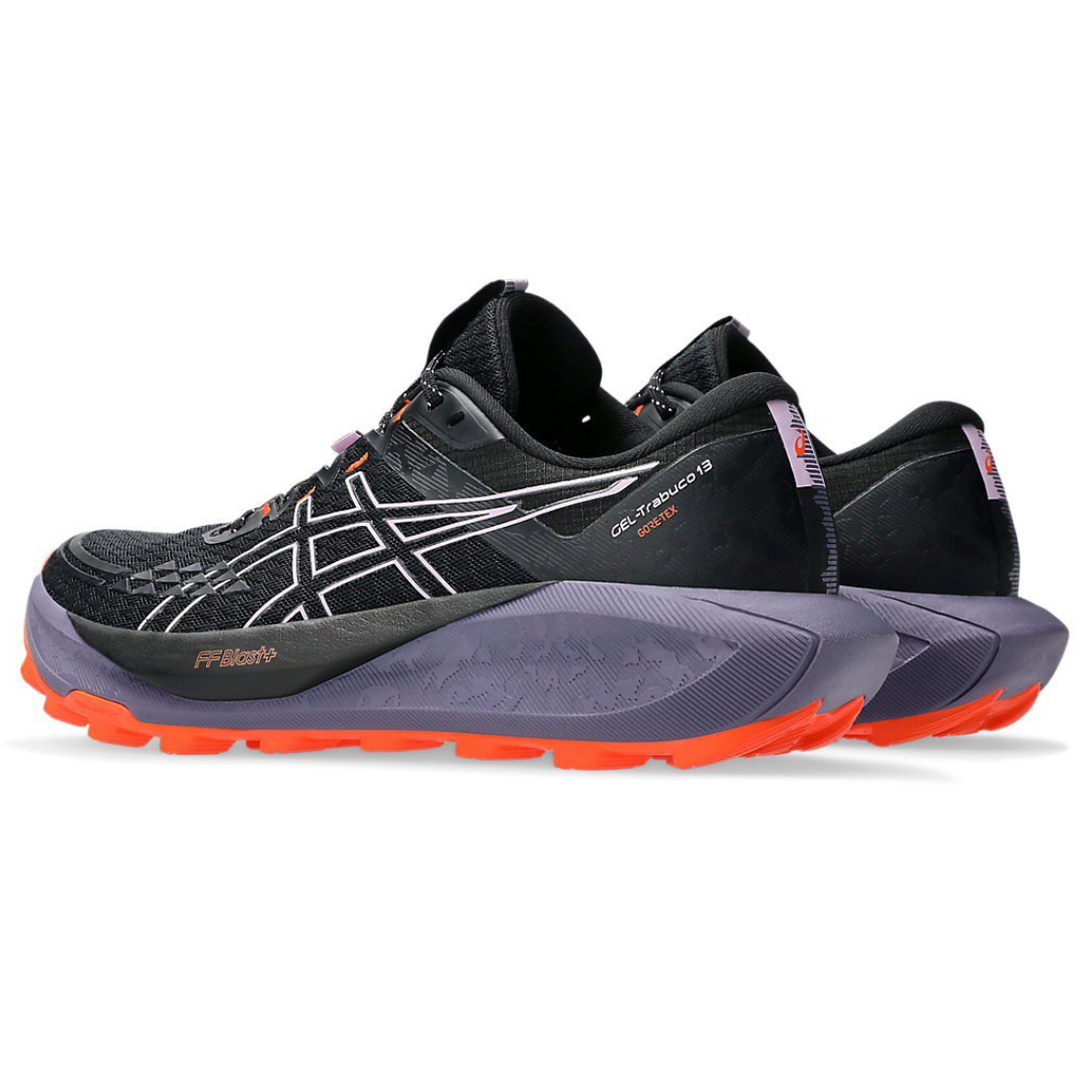 Tênis Asics Gel Trabuco 13 - Preto/Laranja/Roxo