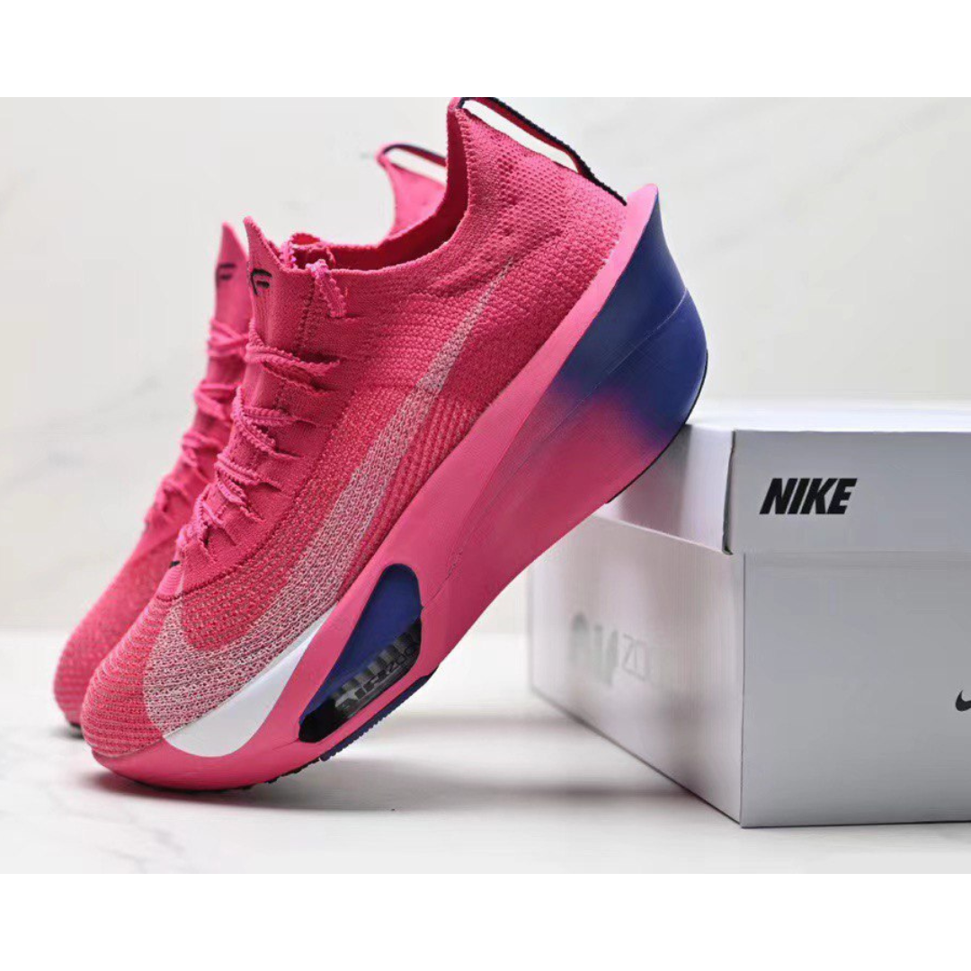 Tênis Nike ZoomX ALPHAFLY Next% 3 - Rosa/Azul