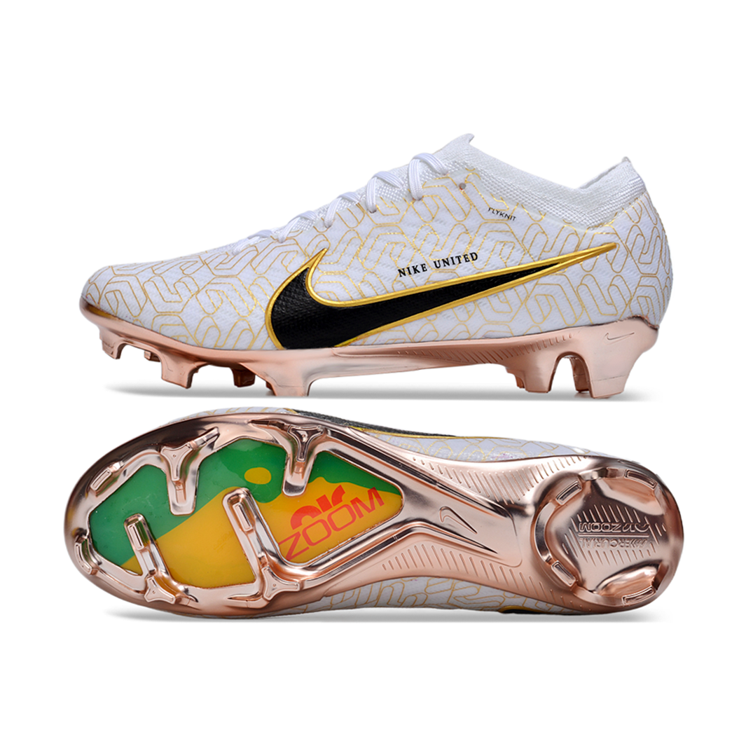 Chuteira Nike Air Zoom Mercurial Vapor 15 Elite United Golden