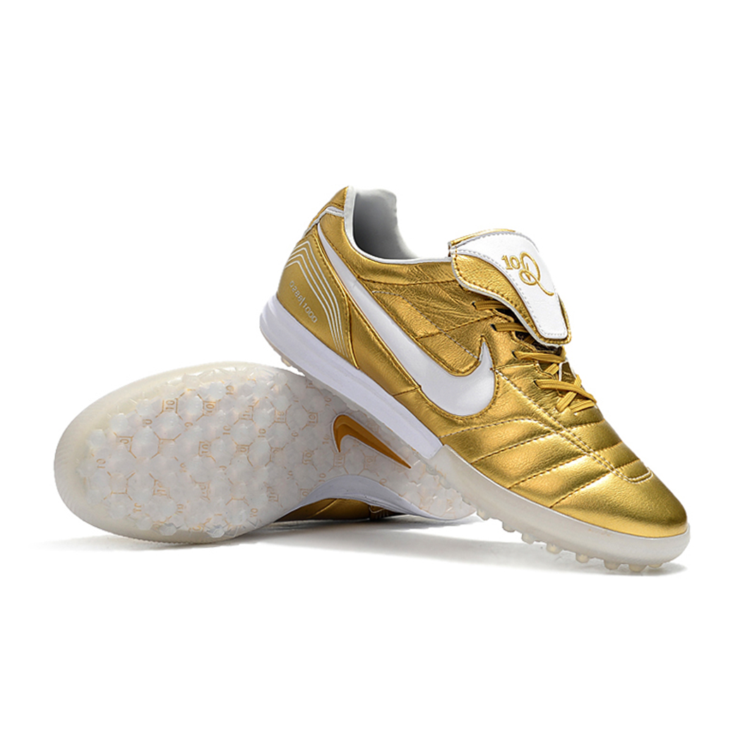 Chuteira Nike Tiempo Legend 7 Elite Society R10 - Gold