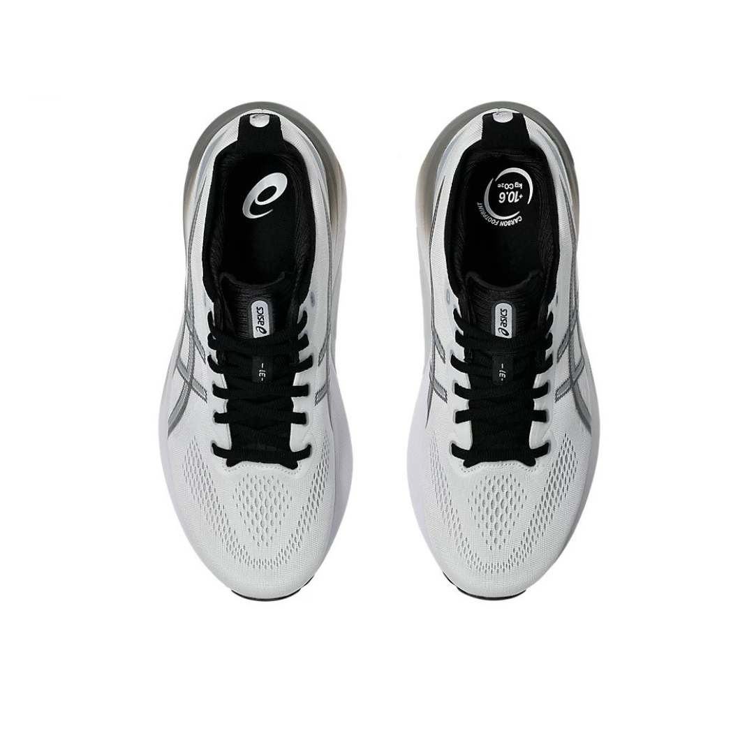 Tênis Asics Gel-Kayano 31 Branco com Cinza e Preto