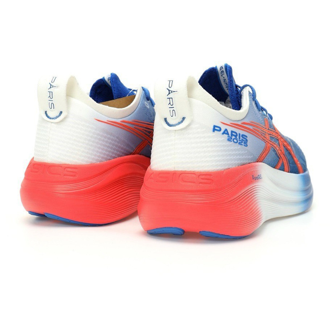 Tênis Asics Gel - Nimbus 27 Paris - Azul/Vermelho/Branco