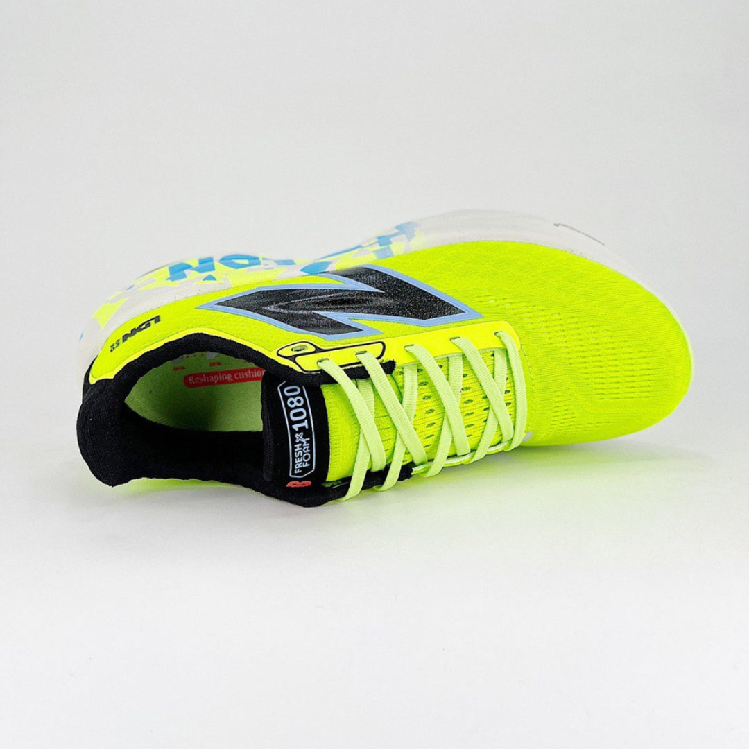 Tênis New Balance Fresh Foam X 1080 V14 London - Verde Fluorescente