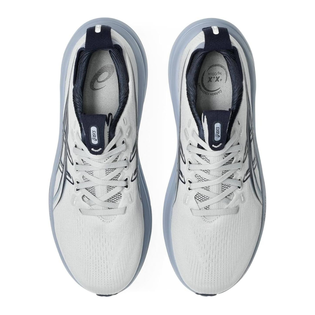 Tênis Asics Gel - Nimbus 28 - Branco/Cinza/Azul