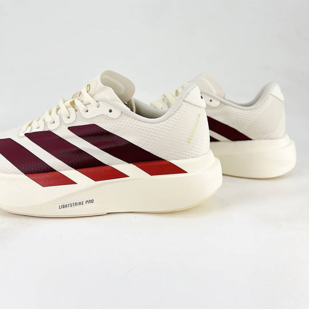 Tênis Adidas Adizero EVO SL - Branco/Bordô/Vermelho