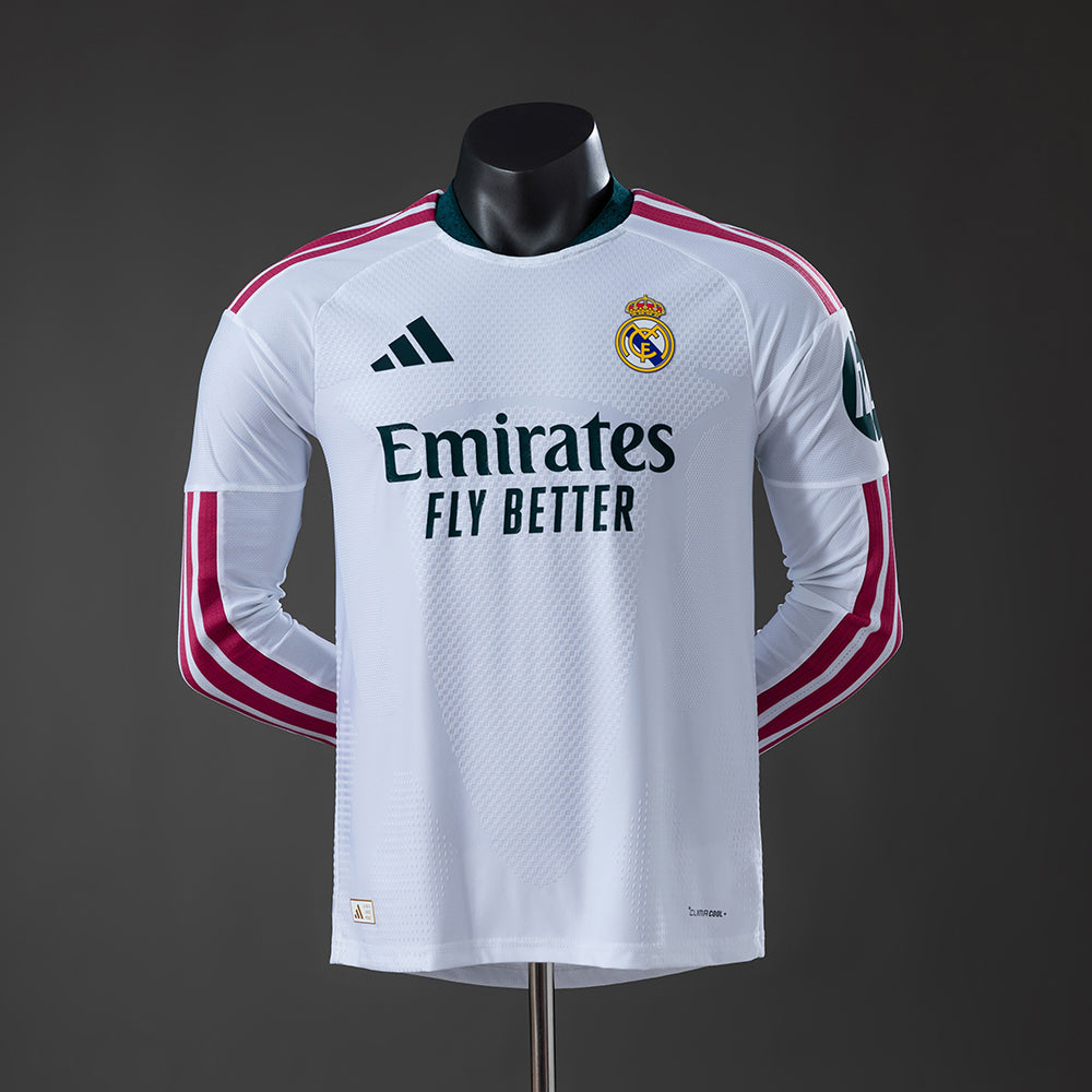 Camisa Real Madrid 2026/27 I Jogador Manga Longa