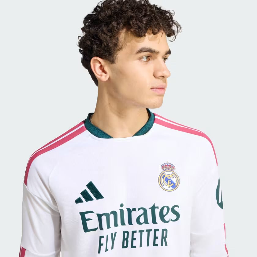 Camisa adidas Real Madrid 2026/27 I Torcedor Manga Longa
