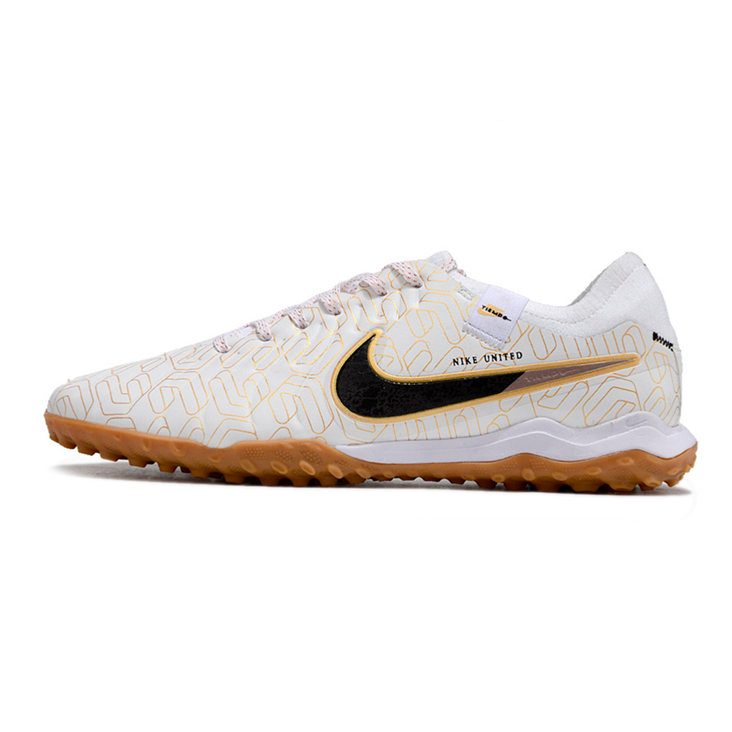 Chuteira Nike Tiempo Legend 10 Society Pro United Golden