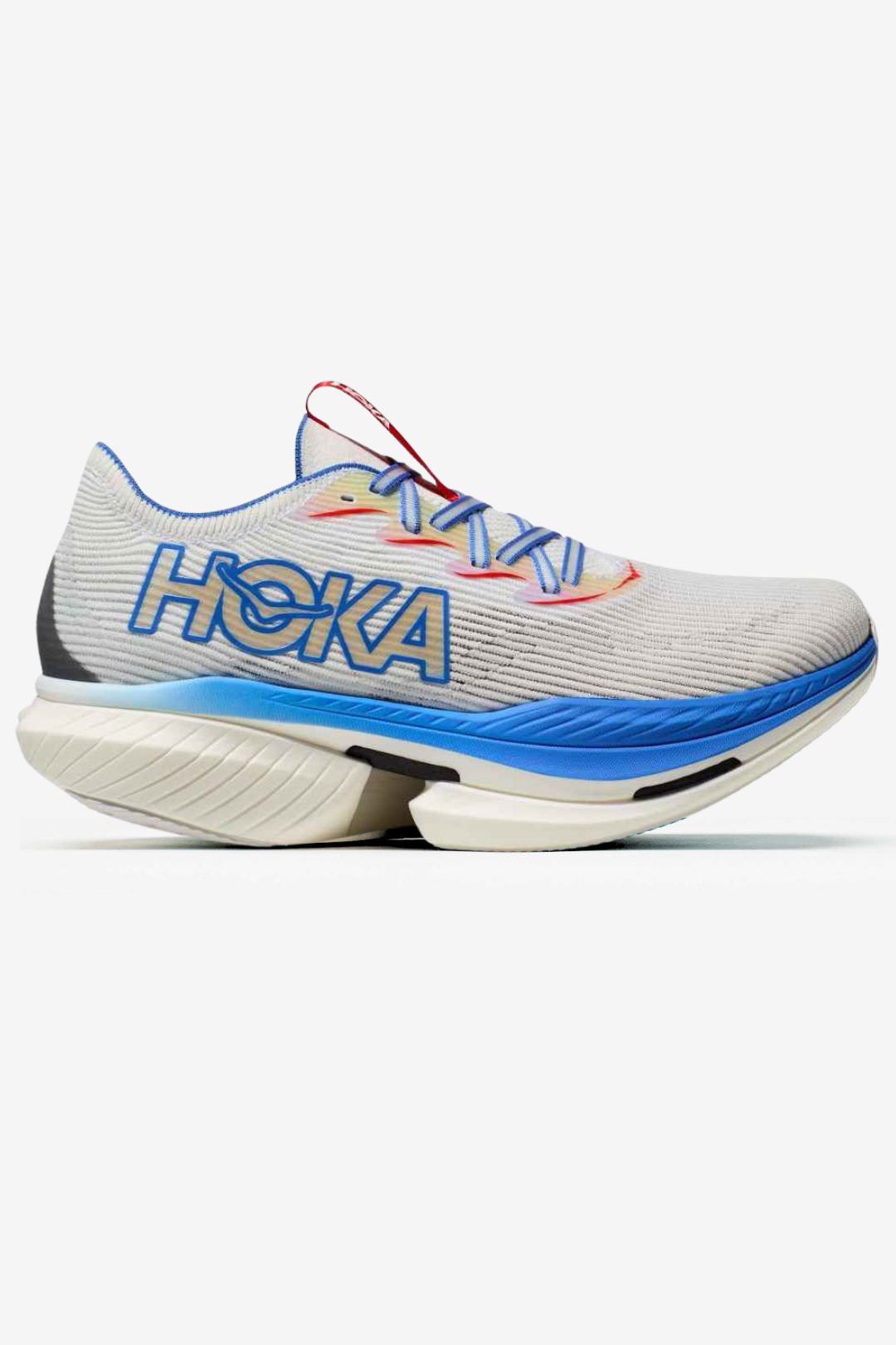Tênis Hoka Cielo X1 Unissex - White/Virtual Blue