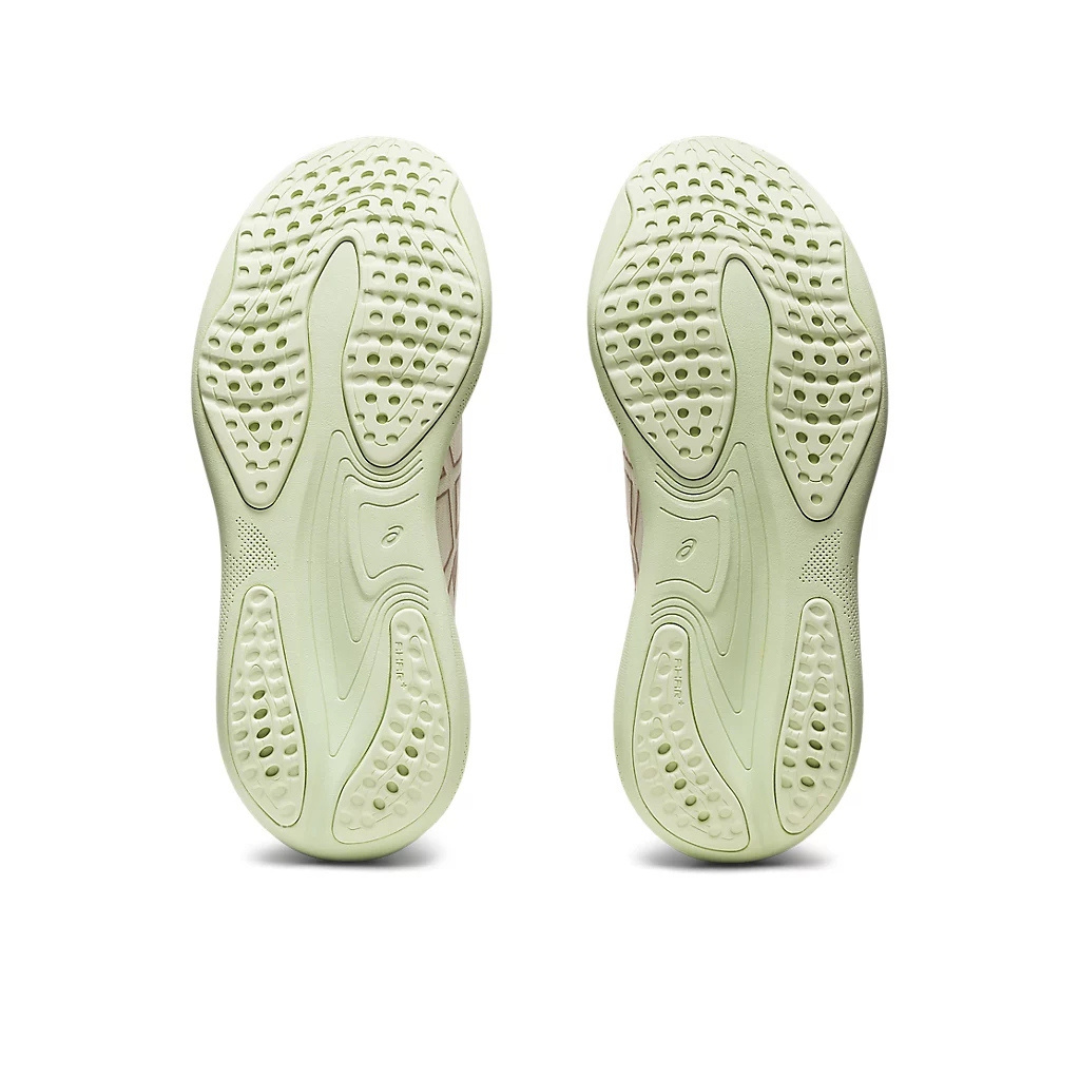 Tênis Asics Gel - Nimbus™ 25 Creme e Verde Claro