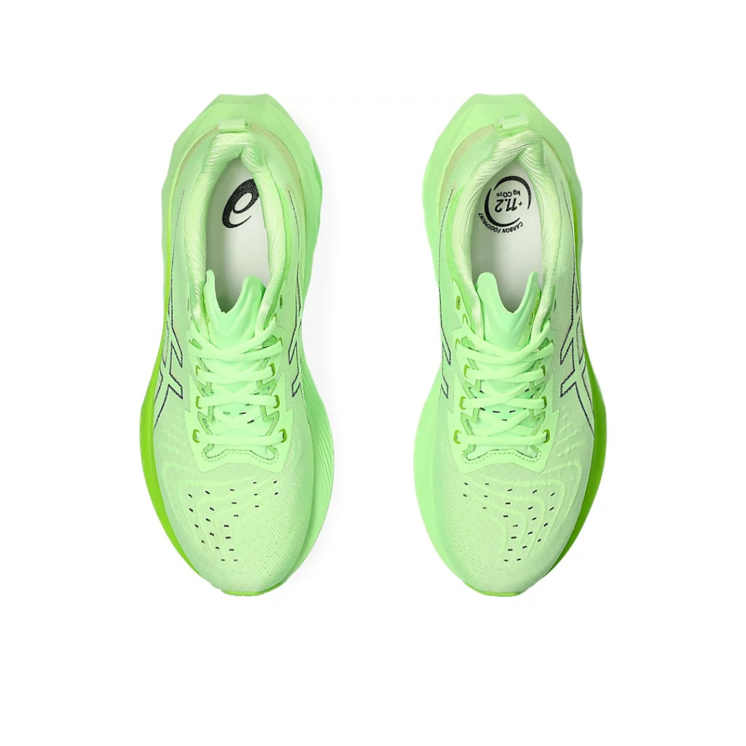 Tênis Asics Novablast™ 4 Verde Fluorescente