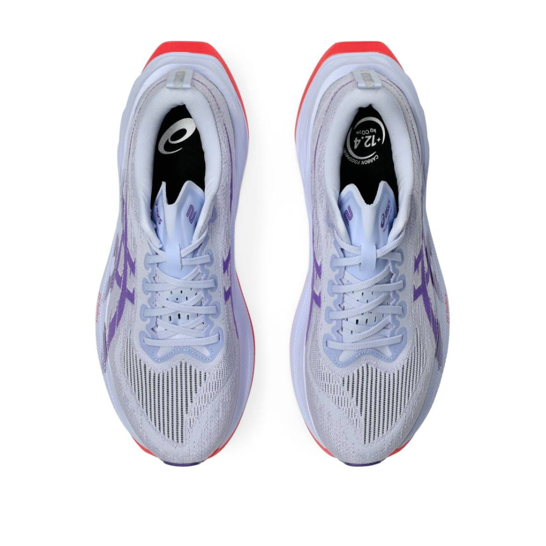 Tênis Asics Superblast 2 - Unissex - Cinza/Vermelho