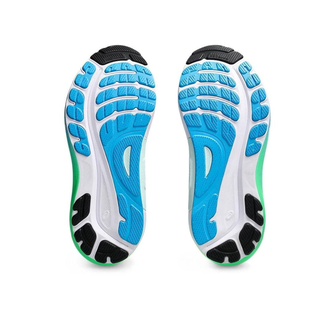 Tênis Asics Gel-Kayano 31 Branco com Verde e Azul