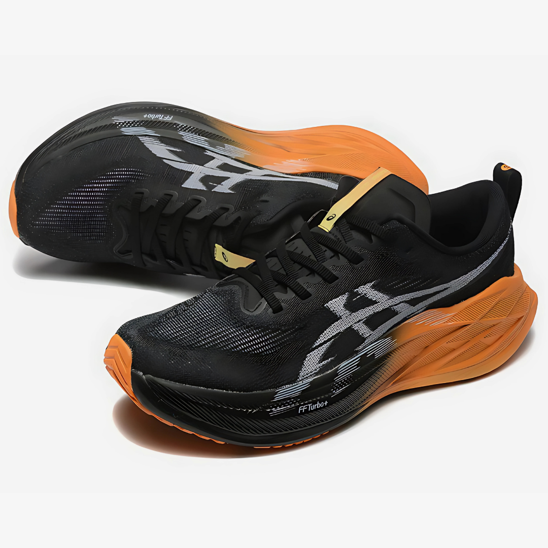 Tênis Asics Superblast 2 - Unissex - Preto/Laranja