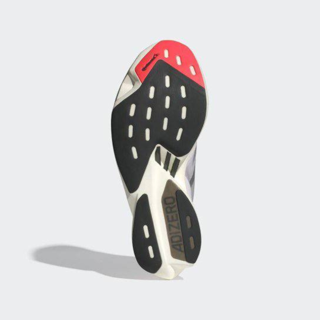 Tênis Adidas Adizero Adios Pro 3 - Branco/Vermelho Solar
