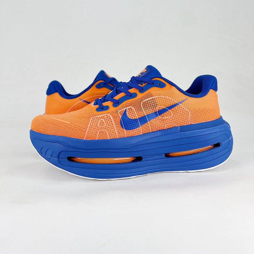 Tênis Nike Vomero Premium - Laranja/Azul/Branco