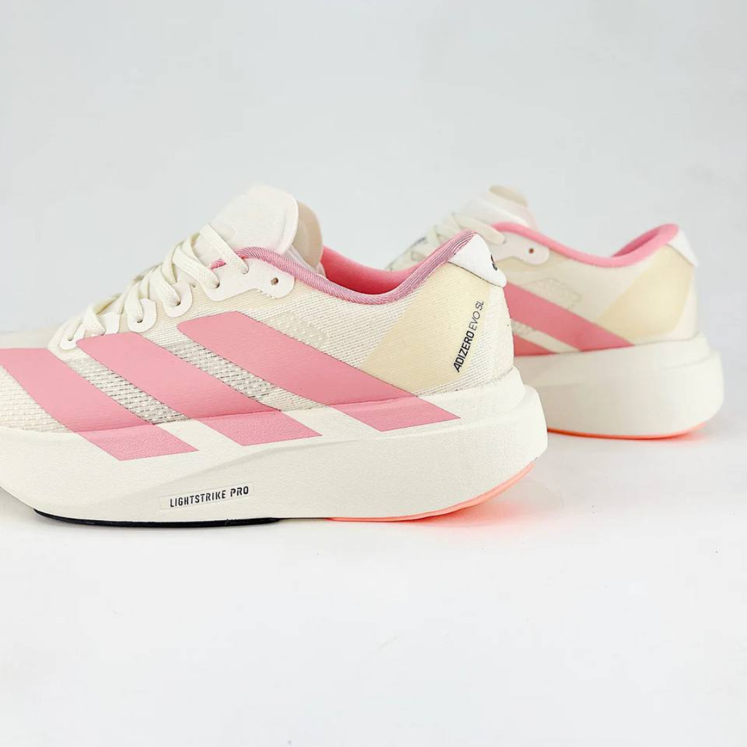 Tênis Adidas Adizero EVO SL - Bege/Rosa