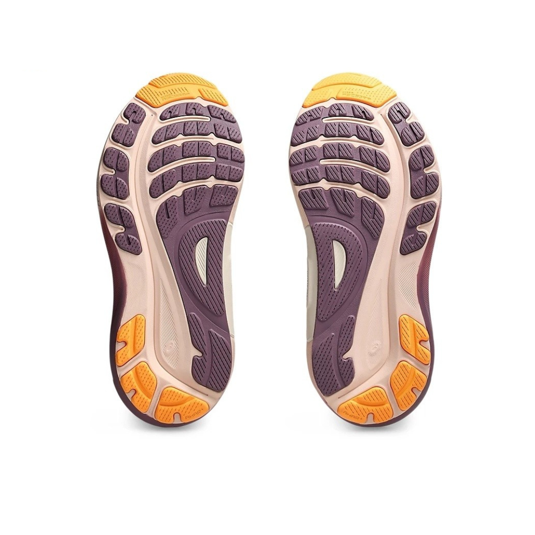 Tênis Asics Gel-Kayano 31 Bege com Laranja e Vermelho