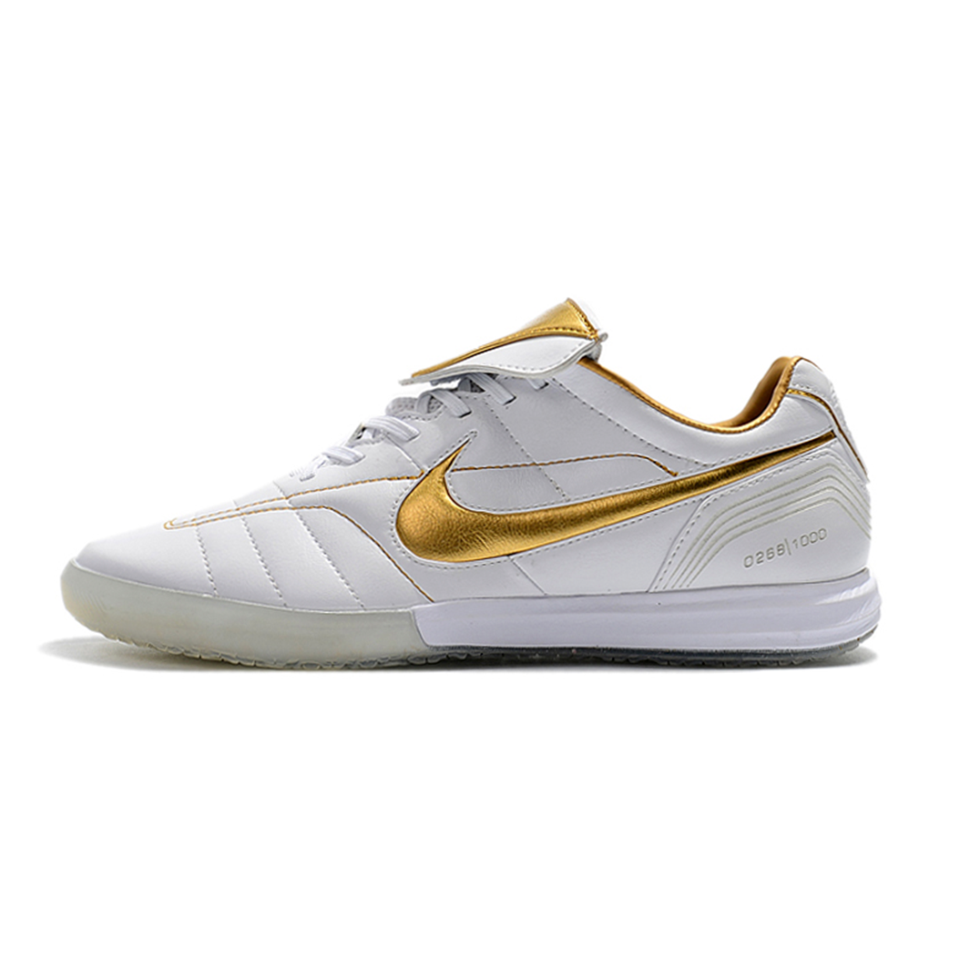 Chuteira Nike Tiempo Legend 7 Elite Futsal R10 - White